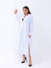 5857 ELBİSE-ATLANTA ÇİZGİLİ