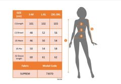 Kadın Uzun Kollu Yuvarlak Yaka Geometrik Süprem Elbise