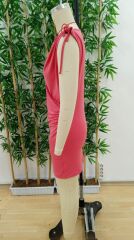 Kadın Kruvaze Yaka Büzgü Ve Aksesuar Detay Sandy Mini Elbise