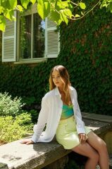 Kadın Uzun Kollu Oversize Gömlek