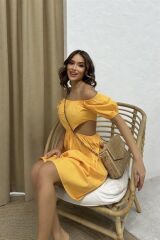 Stefanie Cut Out Elbise 2143-02