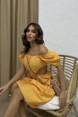 Stefanie Cut Out Elbise 2143-02