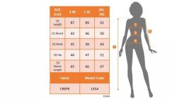 Kadın Uzun Kollu Kruvaze Yaka Karpuz Kol Eteği Fırfır Detay Krep Mini Elbise