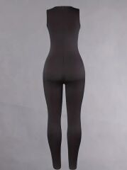 Kadın Kolsuz Yarı Balıkçı Yaka Dalgıç Tulum