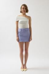 Kemerli Mini Etek
