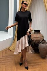 Volanlı Süprem Elbise 2864