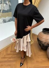 Volanlı Süprem Elbise 2864