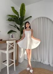 Pole İp Askılı Elbise