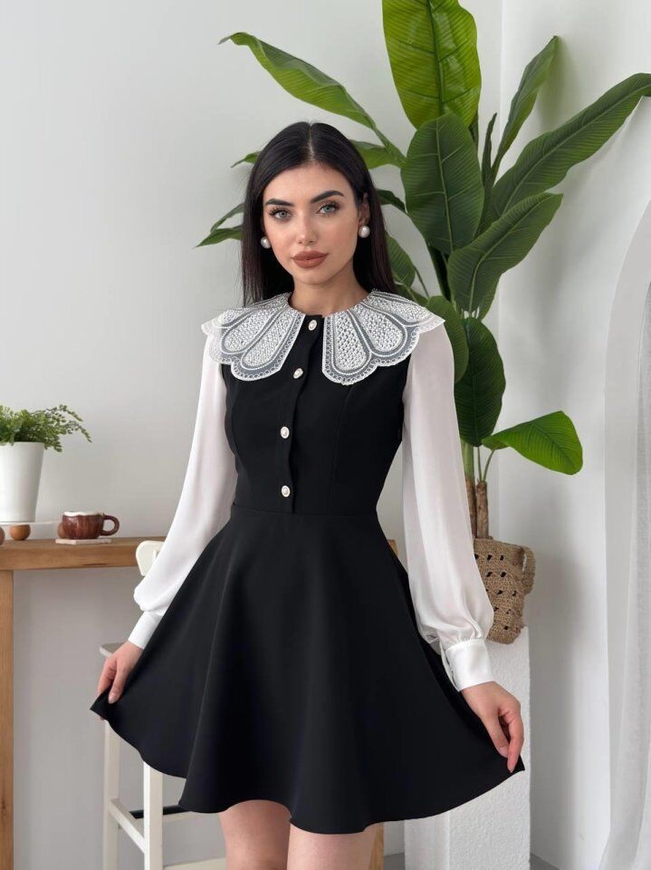 Asıo Bebe Yaka Elbise