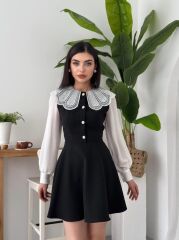 Asıo Bebe Yaka Elbise