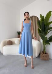 Neapolitan Askılı Elbise