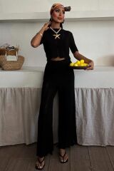 Triko Bluz Pantolon İkili Takım 10084-025