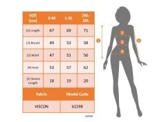 Kadın Kısa Kollu V Yakalı Kalp Desen Viskon Bluz