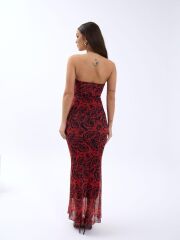 7006 ELBİSE-KIRMIZI