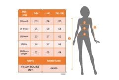 Kadın Uzun Kollu Bisiklet Yaka Ayı Desenli Viskon Iki Iplik Elbise