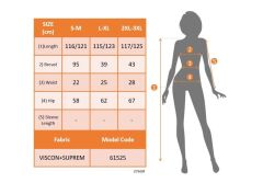 Kadın Reglan Kol Daire Yaka üst Viskon Alt Süprem Desenli Midi Elbise
