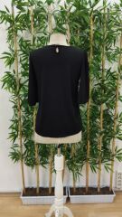 Kadın Kısa Kollu Yuvarlak Yaka Sandy Bluz