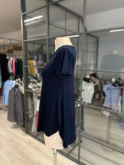 Kadın Türlü Viskon Kumaş Yırtmaç Detaylı Bluz