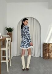 Vero Bebe Yaka Elbise