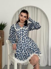 Vero Bebe Yaka Elbise