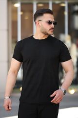 Erkek Mini Jakarlı Kısa Kollu T-shirt