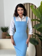 Martin Askılı Kalem Elbise