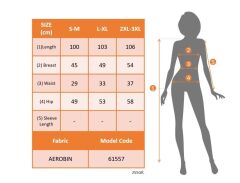 Kadın Sıfır Kollu Degaje Yakalı Yandan Bağlamalı Aerobin Elbise