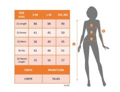 Kadın Kısa Kollu Kruvaze Yakalı örme Puantiyeli Krep Elbise