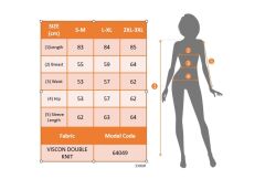 Kadın Uzun Kollu Bisiklet Yaka Ayı Desenli Viskon Iki Iplik Elbise