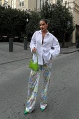 Mirian Sırt Dekolteli Gömlek 3228-08