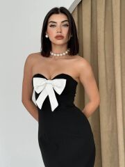 Harvoy Straplez Elbise