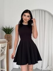 Berl Cep Detaylı Elbise