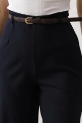 Kemer Pens Detaylı Pantolon - Lacivert