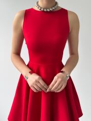 Berl Cep Detaylı Elbise