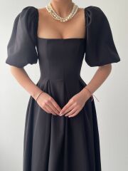 Benjamin Çan Etekli Midi Boy Elbise