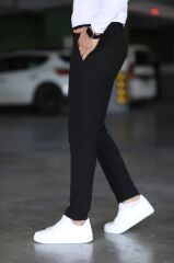 Erkek Düz Kesim Bilek Boy Kumaş Pantolon