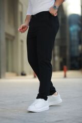 Erkek Düz Kesim Bilek Boy Kumaş Pantolon