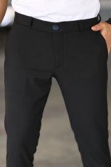 Erkek Düz Kesim Bilek Boy Kumaş Pantolon