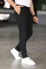 Erkek Düz Kesim Bilek Boy Kumaş Pantolon