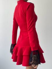 Danya Dantel Mini Elbise