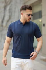 Erkek Hemşire Yaka Kısa Kollu Tişört