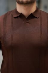 Erkek Hemşire Yaka Kısa Kollu Tişört