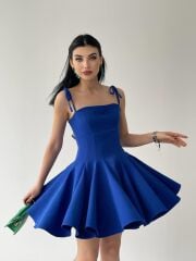 Clara Askılı Mini Elbise