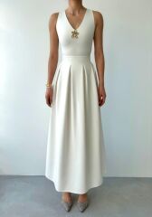 Late Yıldız Detaylı Elbise