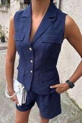 Yelek Şort Viscon Takım 10156-17