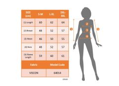 Kadın Uzun Kollu Bisiklet Yaka Desenli Viskon Bluz