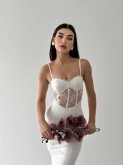 Begonia İp Askılı Elbise