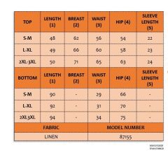 Kadın Kısa Kollu Bisiklet Yaka Bluz Etekli Ithal Keten Ikili Takım