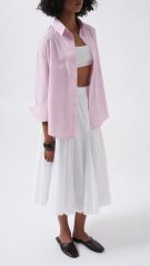 Çizgili Basic Gömlek