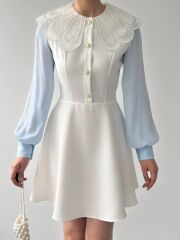 Asıo Bebe Yaka Elbise